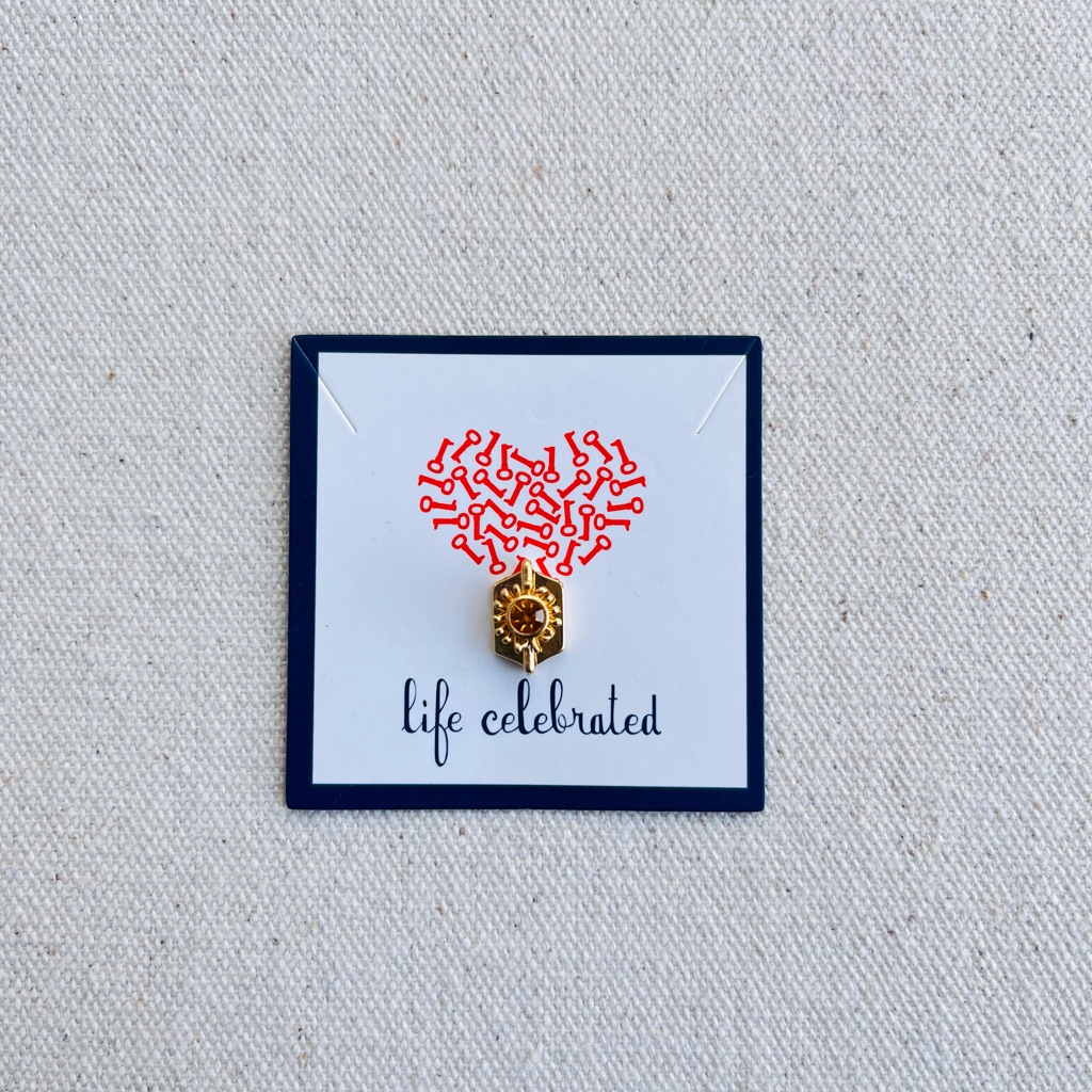 Gold Sunshine Charm Keep Collective Retired 14$